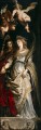 Raising of the Cross Saints Eligius et Catherine Baroque Peter Paul Rubens